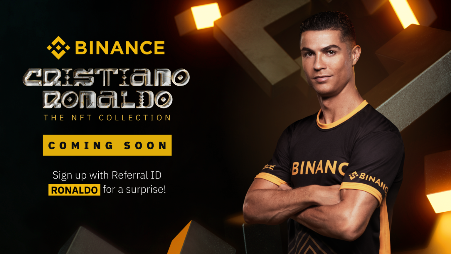 Cristiano Ronaldo lanza su primera colección NFT con Binance Cristiano Ronaldo lanza su primera colección NFT con Binance