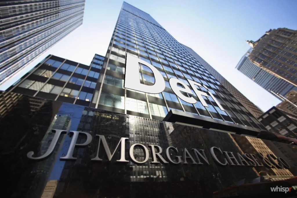 JPMorgan ejecutó la primera operación DeFi en blockchain pública