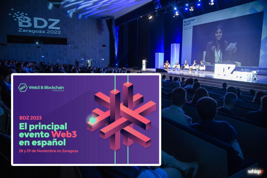 El principal evento Web3 en España, BDZ, se celebrará los días 28 y 29 de noviembre en Zaragoza BDZ 2023: en Zaragoza a finales de noviembre