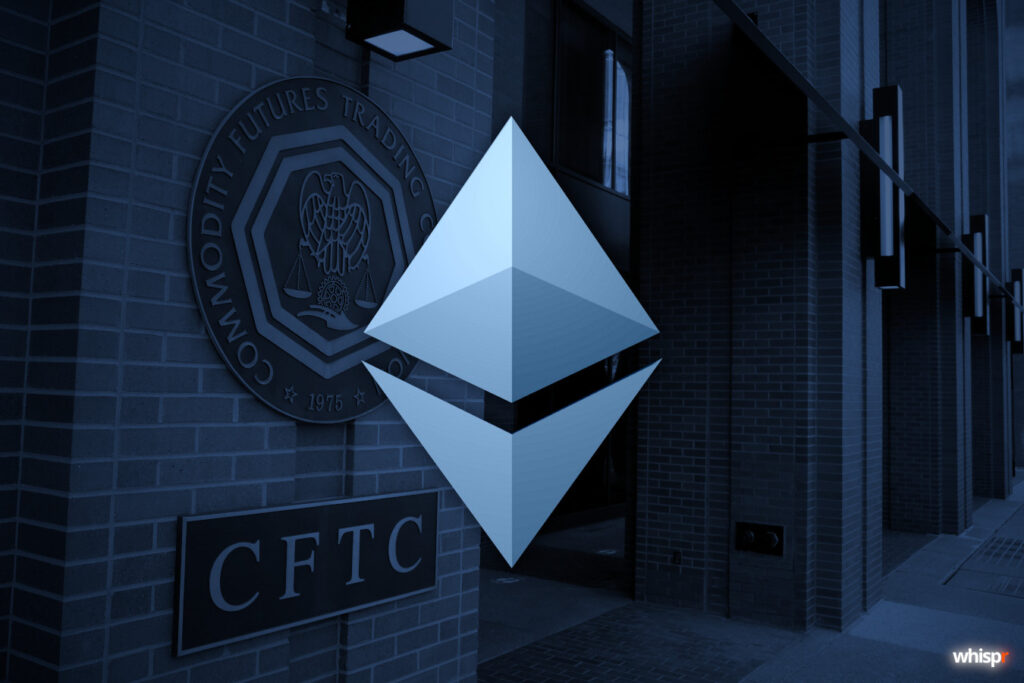 ETH calificado como commodity por la CFTC