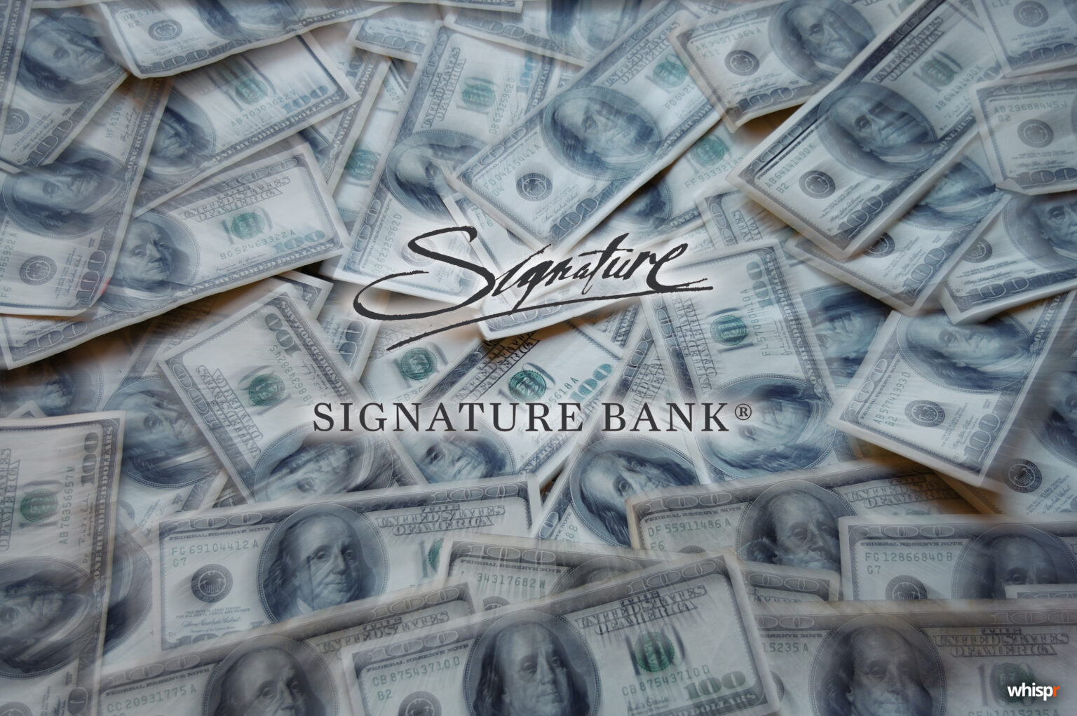 ¿Signature Bank implicado en lavado de dinero? ¿El fin del dinero en efectivo? · WHISPR