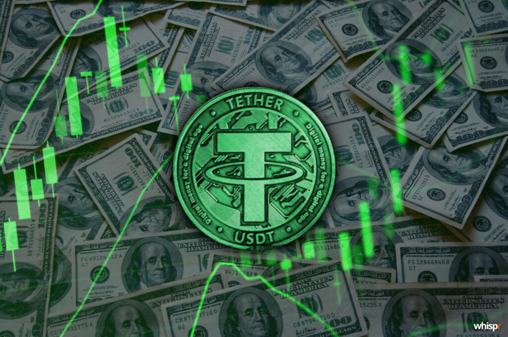 Tether alcanza un récord de capitalización, llegando a los 83,6 mil millones de dólares Tether alcanza récord de capitalización