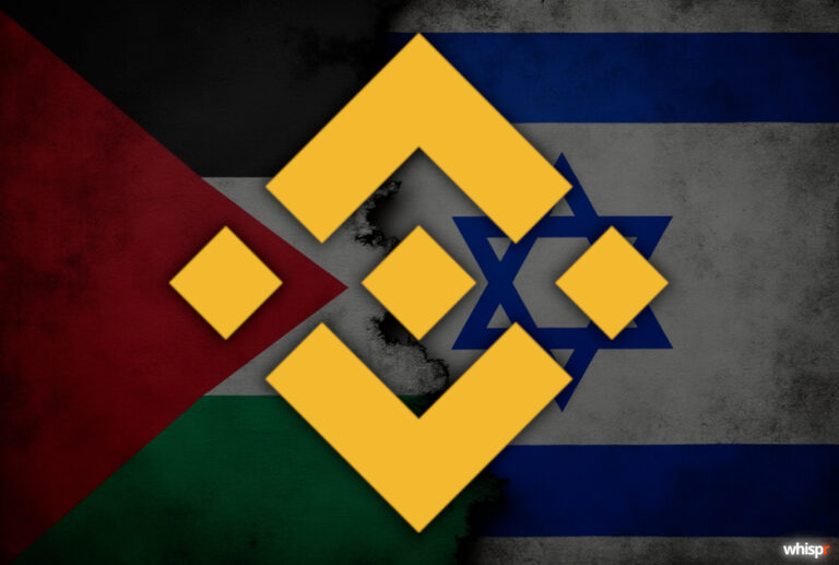 Binance niega haber congelado cuentas palestinas · WHISPR