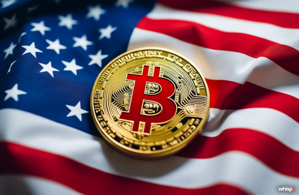 EE.UU. mueve 10.000 Bitcoin a Coinbase · WHISPR