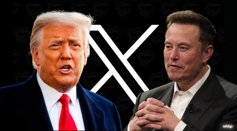 Bitcoin: El gran ausente en la charla entre Trump y Musk · WHISPR