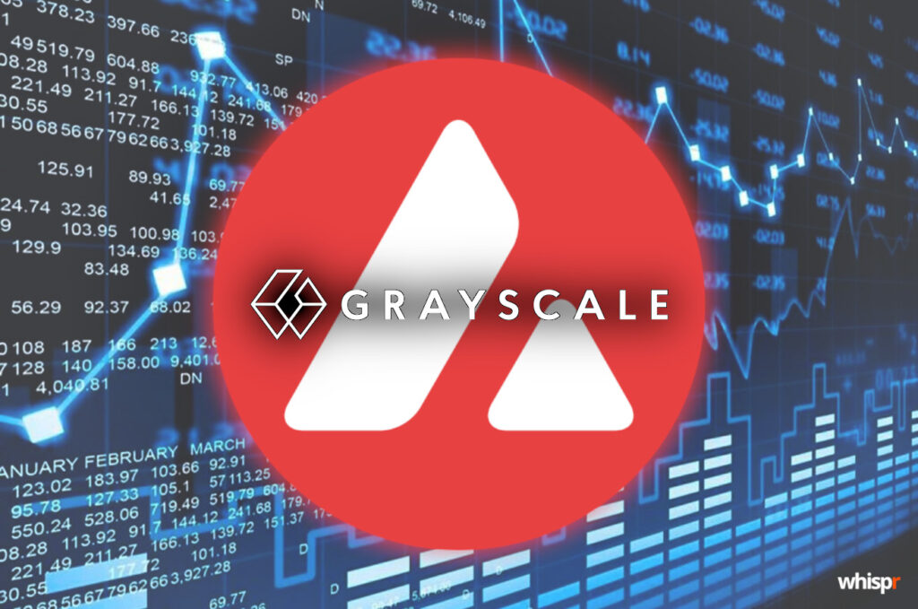 Grayscale lanza un Fondo de Inversión para Avalanche (AVAX) Grayscale busca convertir su fondo de Avalanche a ETF · WHISPR