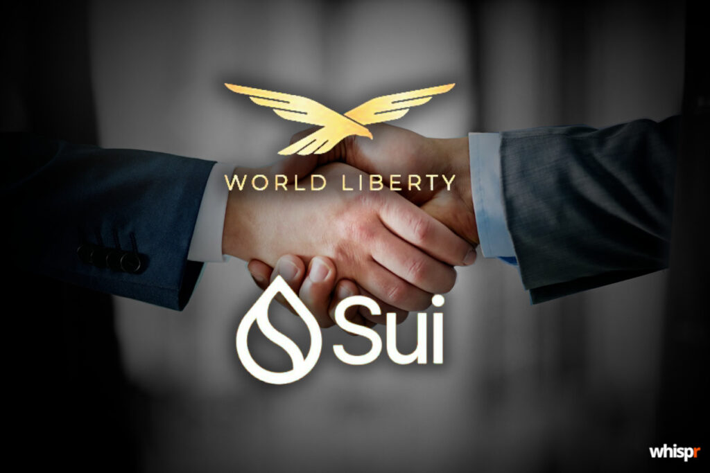 World Liberty Financial (WLFI) suma a Sui en su estrategia macro WLFI suma a Sui en su estrategia macro · WHISPR