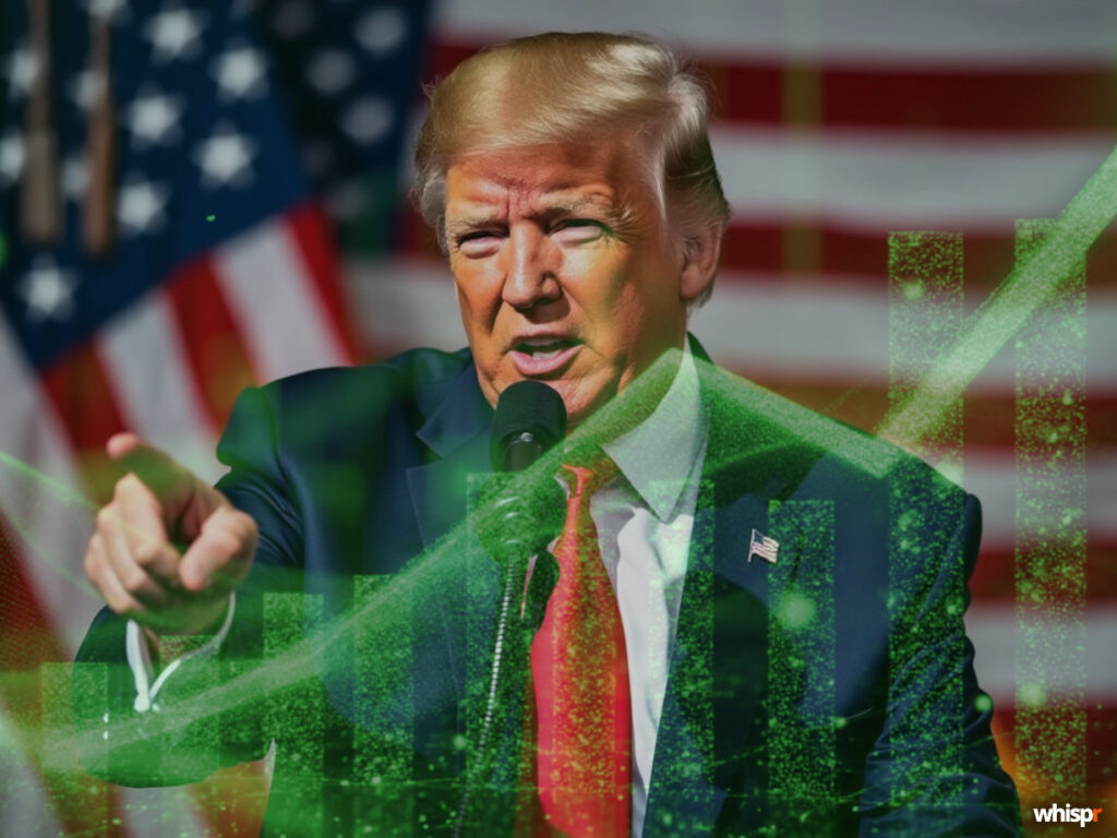 Trump impulsa la reserva de criptomonedas de EE.UU. · WHISPR