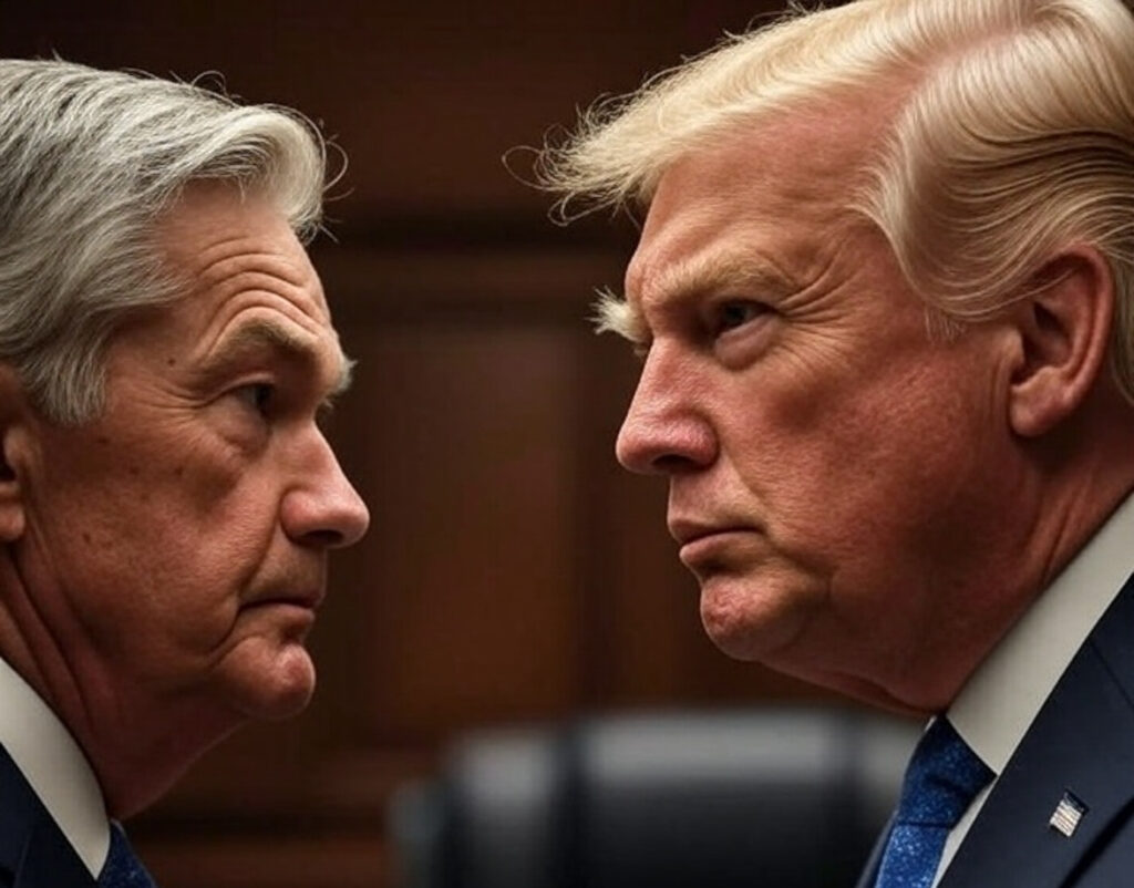 Trump, optimista sobre posibles recortes de tasas de interés tras reunirse con Jerome Powell Trump prepara una demanda contra Powell · WHISPR