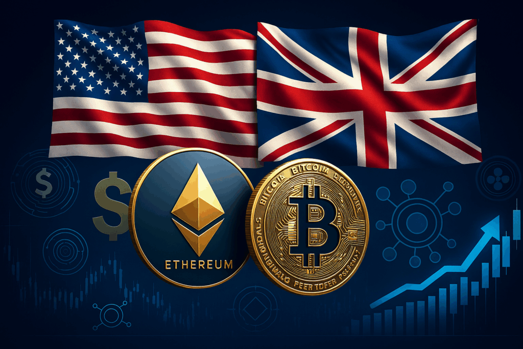 EE.UU. y U.K. se asocian para regular criptomonedas