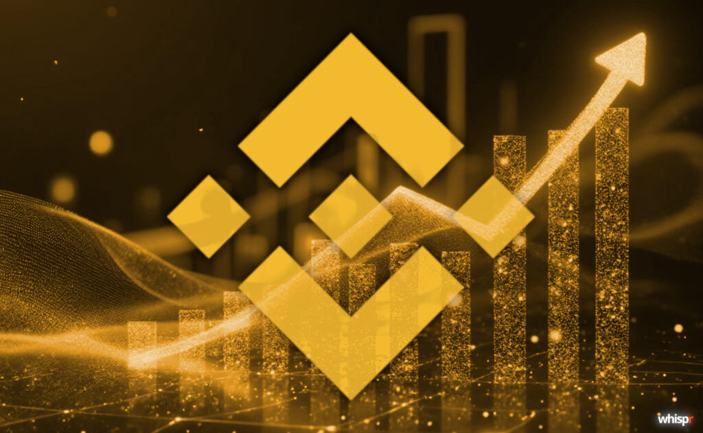 BNB rompe la barrera de los $1,000 y alcanza un ATH · WHISPR