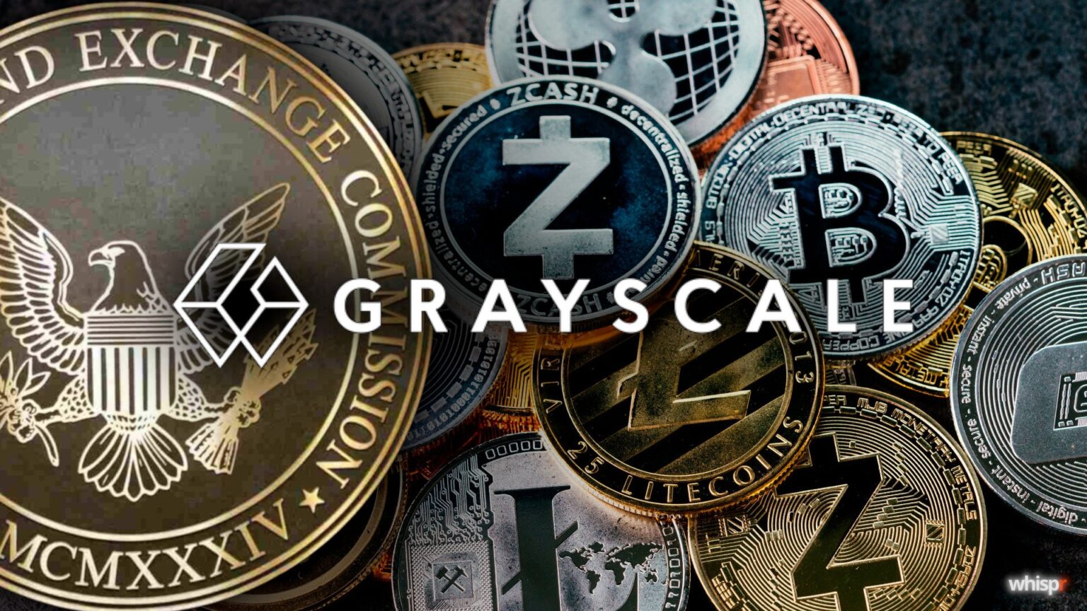 La SEC aprueba el primer ETF multicripto de Grayscale · WHISPR