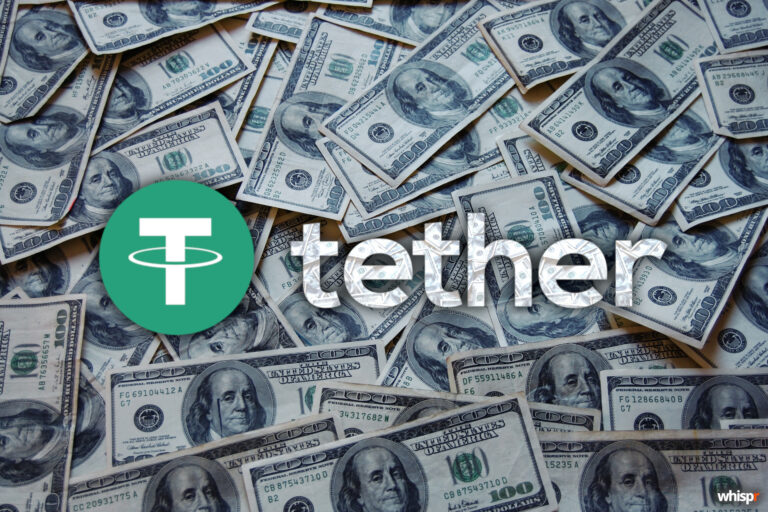 Tether busca los 500.000M y tokenizar sus acciones · WHISPR