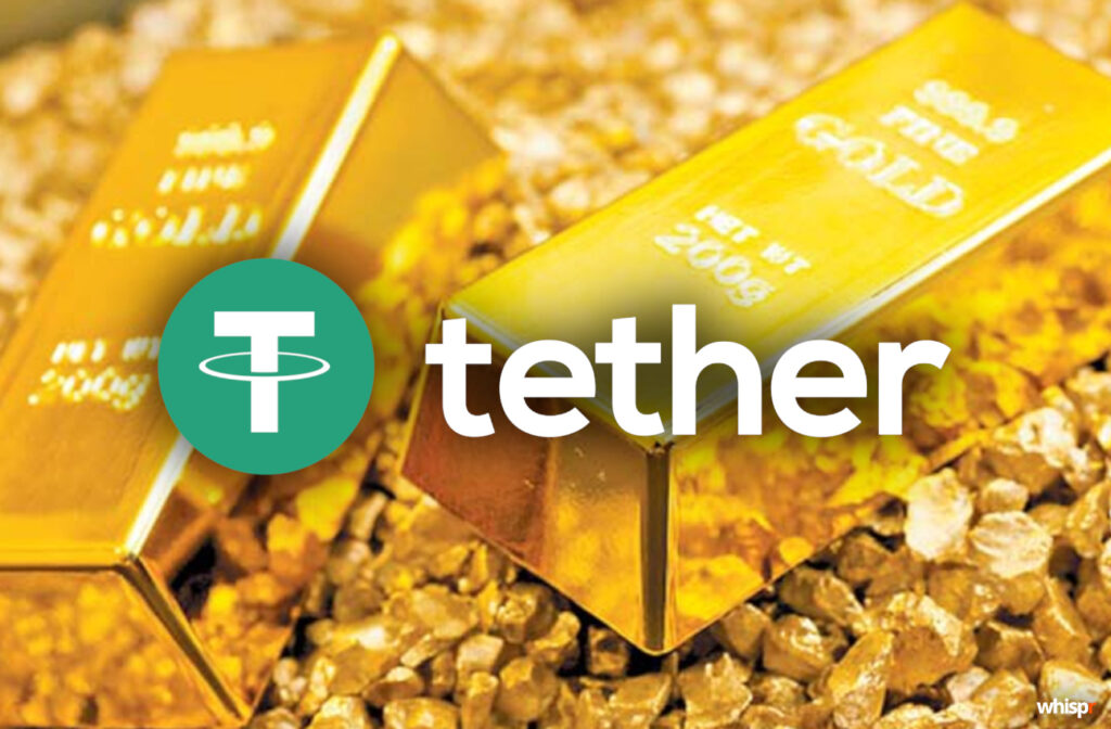 Tether amplía su estrategia hacia el oro · WHISPR