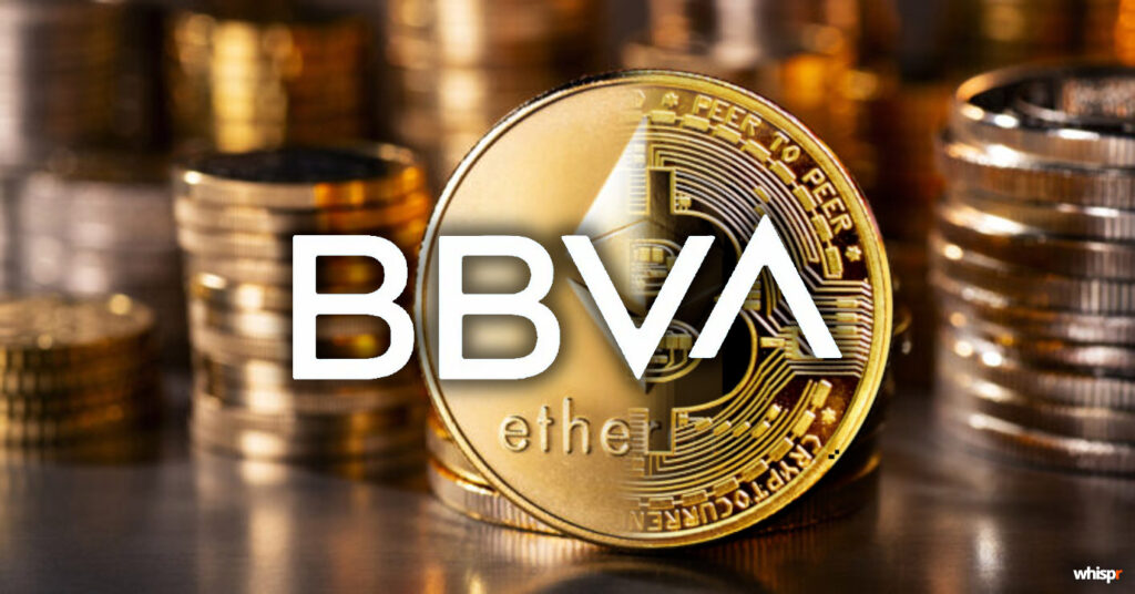 BBVA ofrece trading de Bitcoin y Ethereum las 24 horas · WHISPR