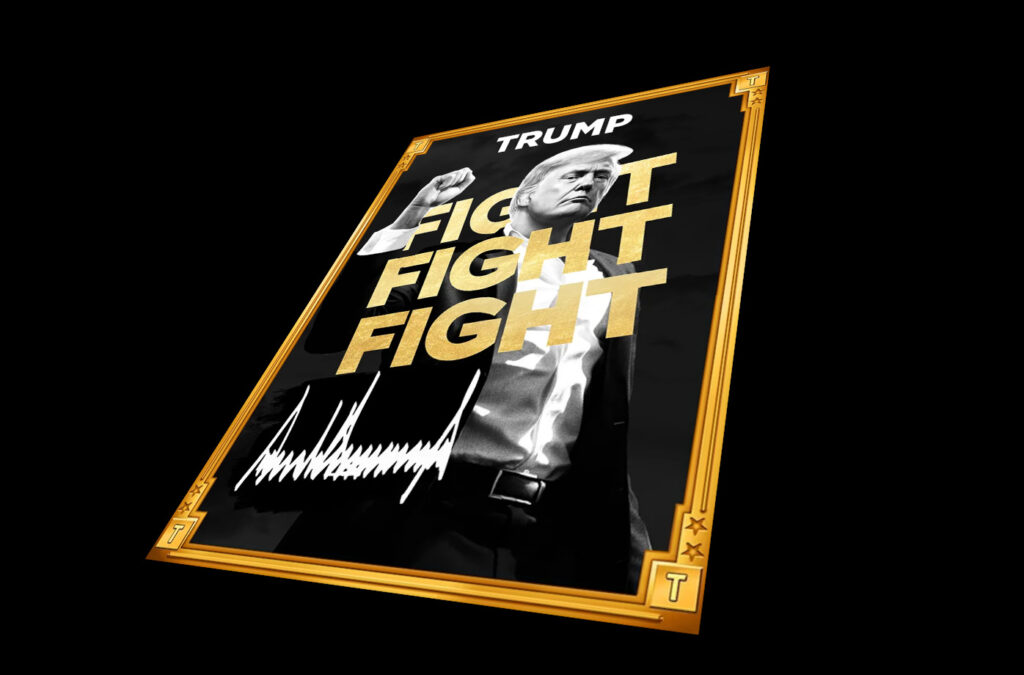 La memecoin TRUMP se dispara un 13% mientras negocia la compra de Republic La memecoin TRUMP vuela con la compra de Republic · WHISPR