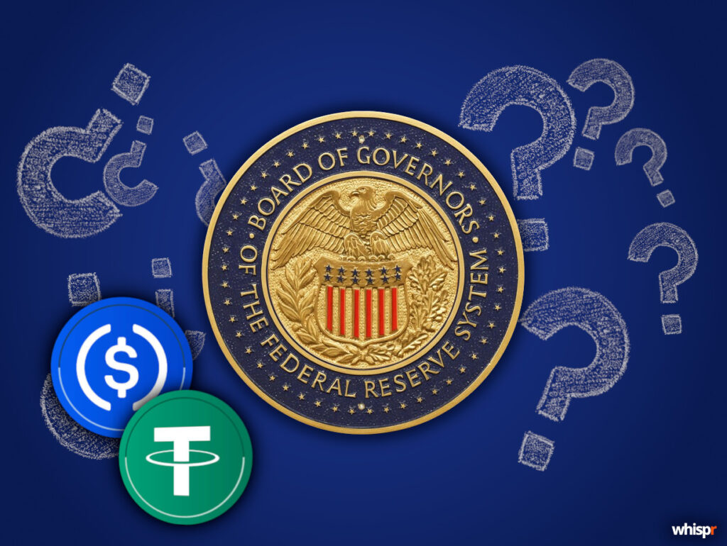 La Reserva Federal advierte sobre las stablecoins · WHISPR