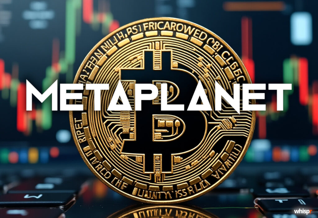 Metaplanet obtiene un préstamo respaldado por Bitcoin · WHISPR