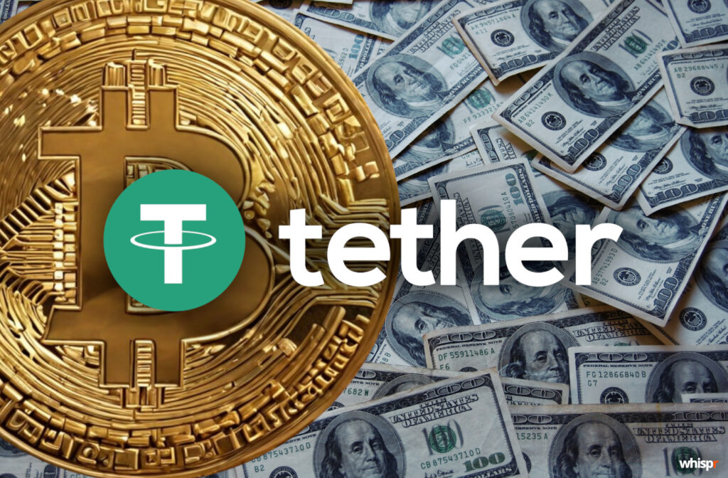 Tether compra Bitcoin por valor de $1.000 millones · WHISPR