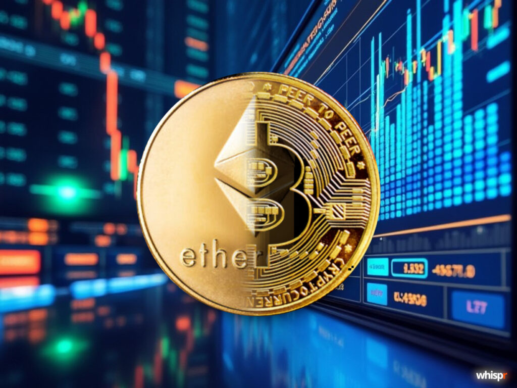 Bitcoin y Ethereum se recuperan con fuerza tras una corrección brusca, pero la incertidumbre persiste Bitcoin y Ethereum se recuperan con fuerza · WHISPR