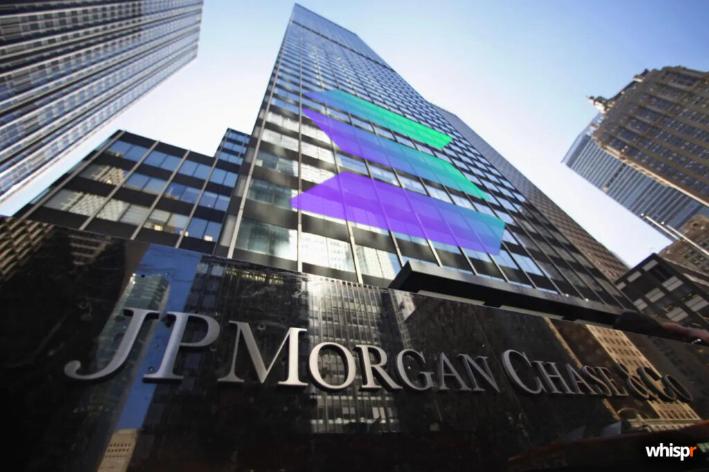 J.P. Morgan emite deuda corporativa en Solana · WHISPR