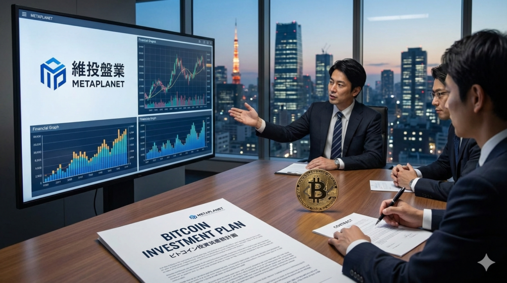 Metaplanet reforzará su tenencia de BTC