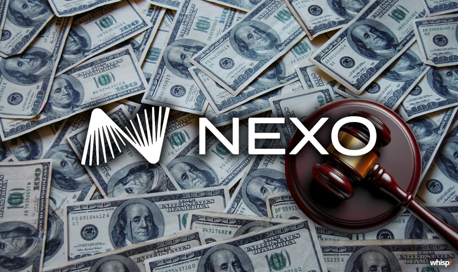 Nexo multada: $500K por préstamos cripto en California · WHISPR