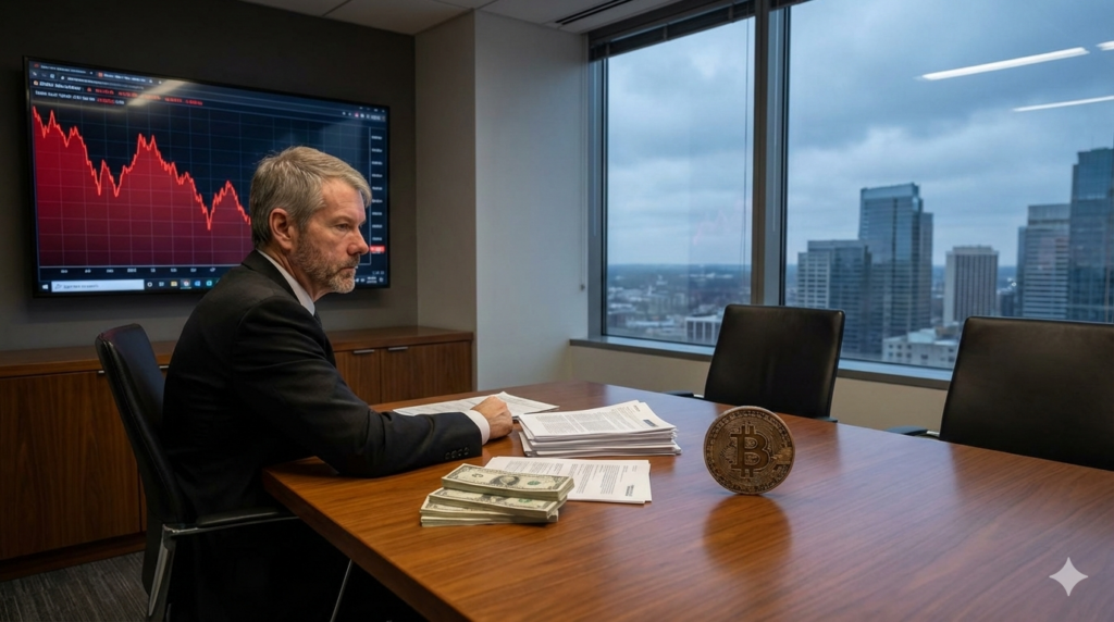 La estrategia de MicroStrategy bajo presión.