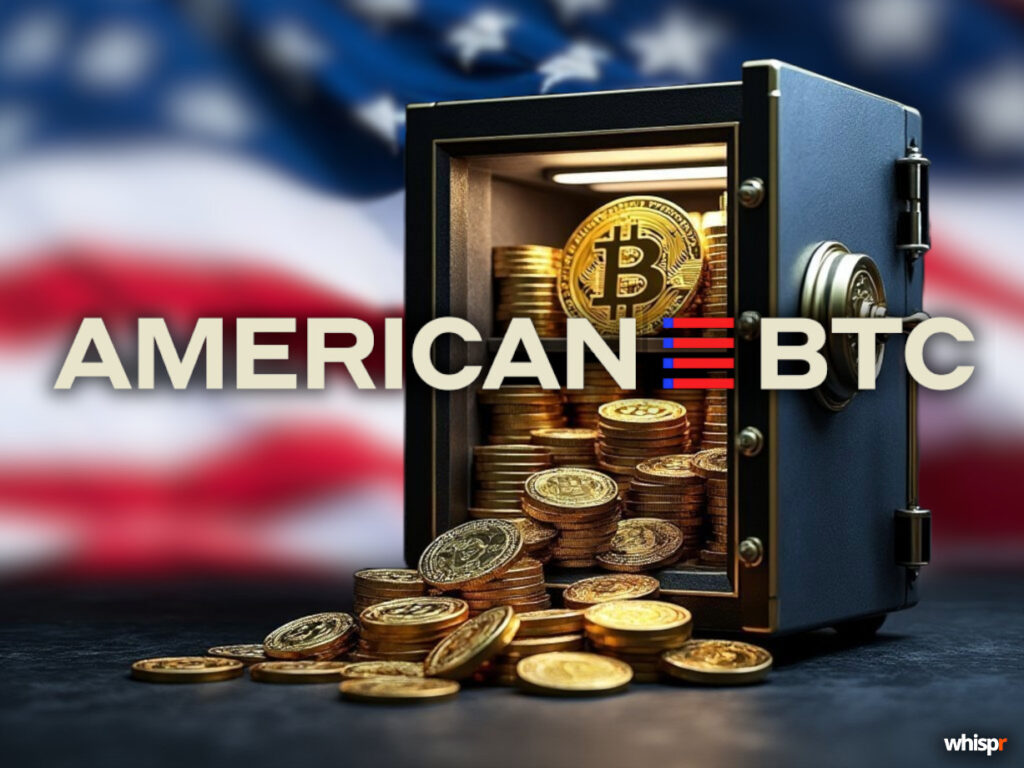 American Bitcoin: pérdidas millonarias y acumulación récord en plena tormenta del sector American Bitcoin: pérdidas millonarias y acumulación · WHISPR