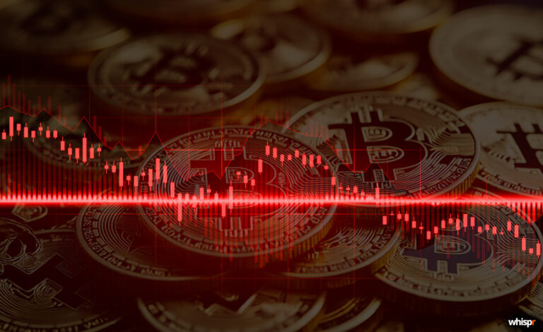 Bitcoin se desploma a mínimos de 15 meses · WHISPR