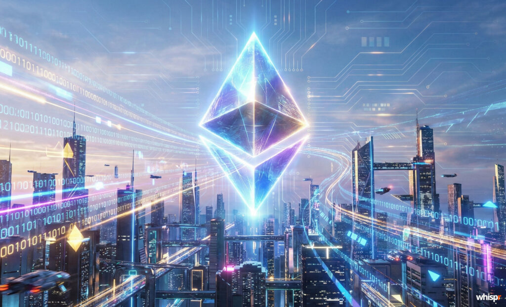 Ethereum acelera el paso: dos actualizaciones al año y una hoja de ruta centrada en el usuario para 2026 Ethereum acelera el paso: dos actualizaciones al año · WHISPR