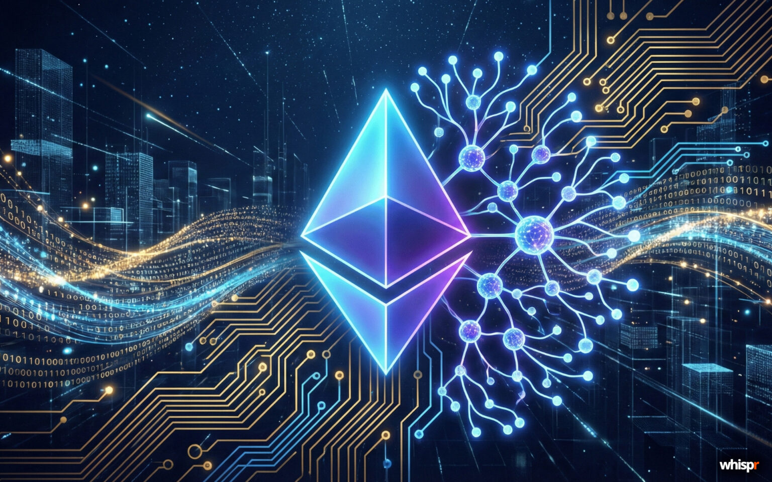 Vitalik Buterin traza el mapa: cómo Ethereum puede ser el freno y el motor de una IA descentralizada Buterin: Ethereum como guía de la IA descentralizada · WHISPR