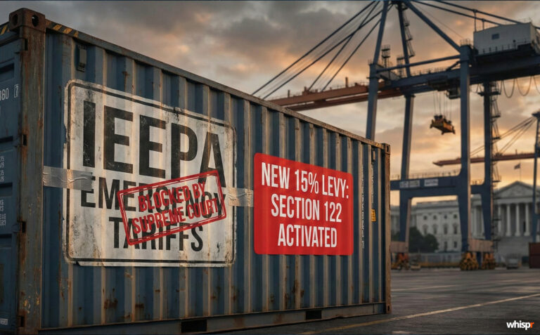 La Corte limita los poderes arancelarios de Trump · WHISPR