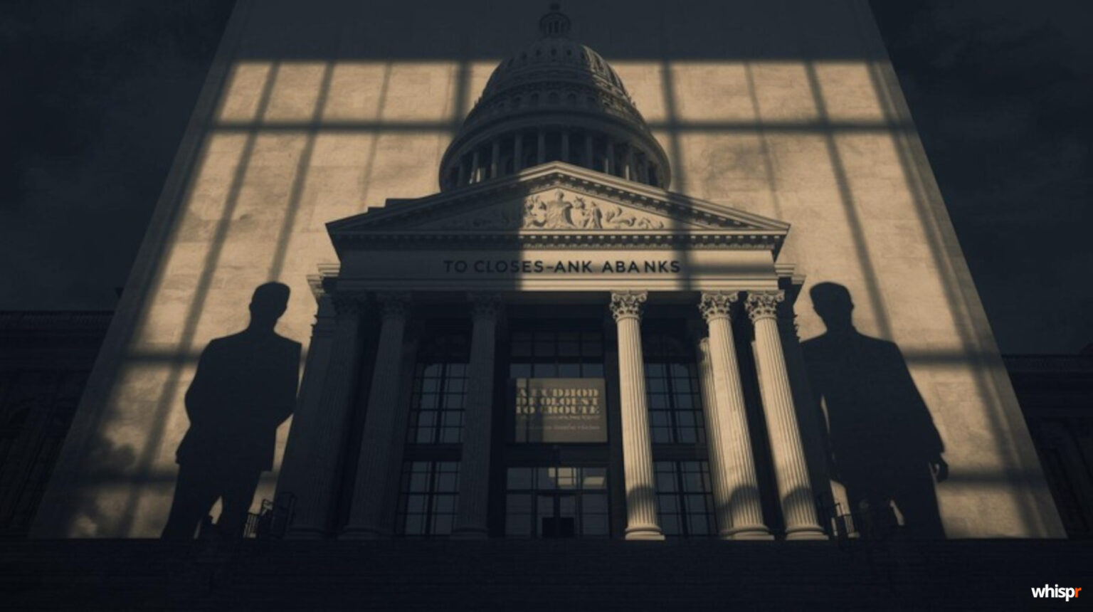 Los Trump y su hijo Eric arremeten contra los bancos · WHISPR