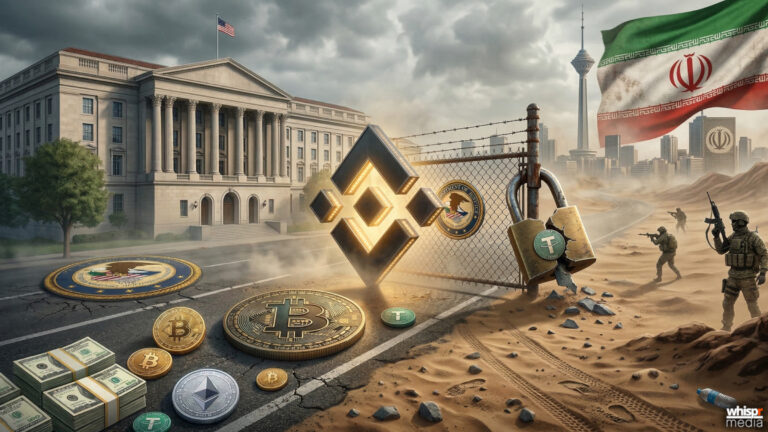 El DoJ investiga a Binance por desvíos de fondos a Irán · WHISPR