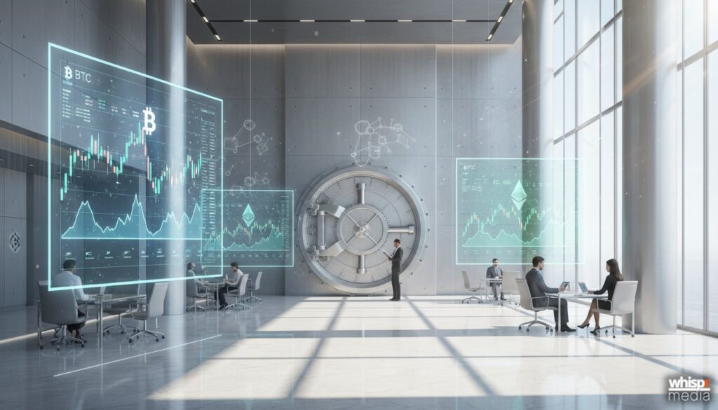 El plan de jubilación se vuelve cripto: la Casa Blanca allana el camino para Bitcoin en los 401(k) Planes de jubilación cripto gracias a la Casa Blanca · WHISPR