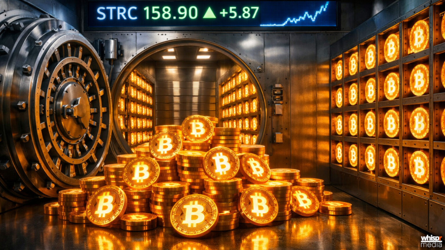 Strategy compra otros 22.337 Bitcoin por 1.570 millones · WHISPR