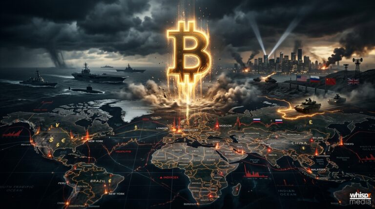Crisis en Oriente Medio: Bitcoin se agarra a los $69.000 · WHISPR