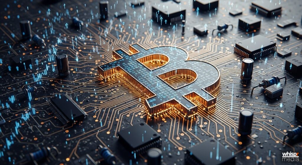 Bitcoin: récord de adopción y salidas de exchanges · WHISPR