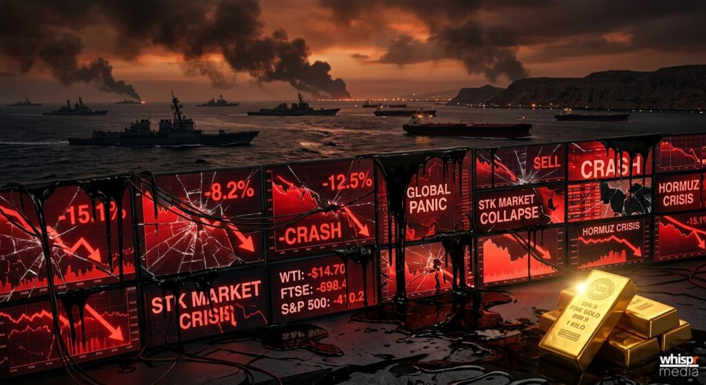 Petróleo, bolsas y guerra: el conflicto en oriente medio sacude los mercados globales Petróleo, bolsas y guerra: el conflicto en oriente medio · WHISPR