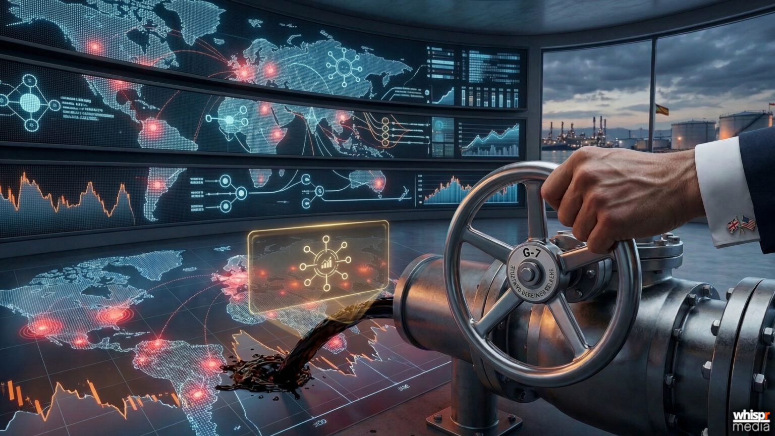 El G-7 sopesa liberar reservas de petróleo · WHISPR