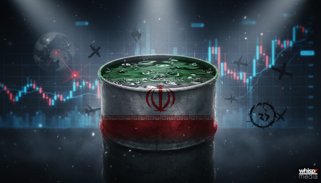 El petróleo Brent cae un 14% tras la pausa de Trump · WHISPR