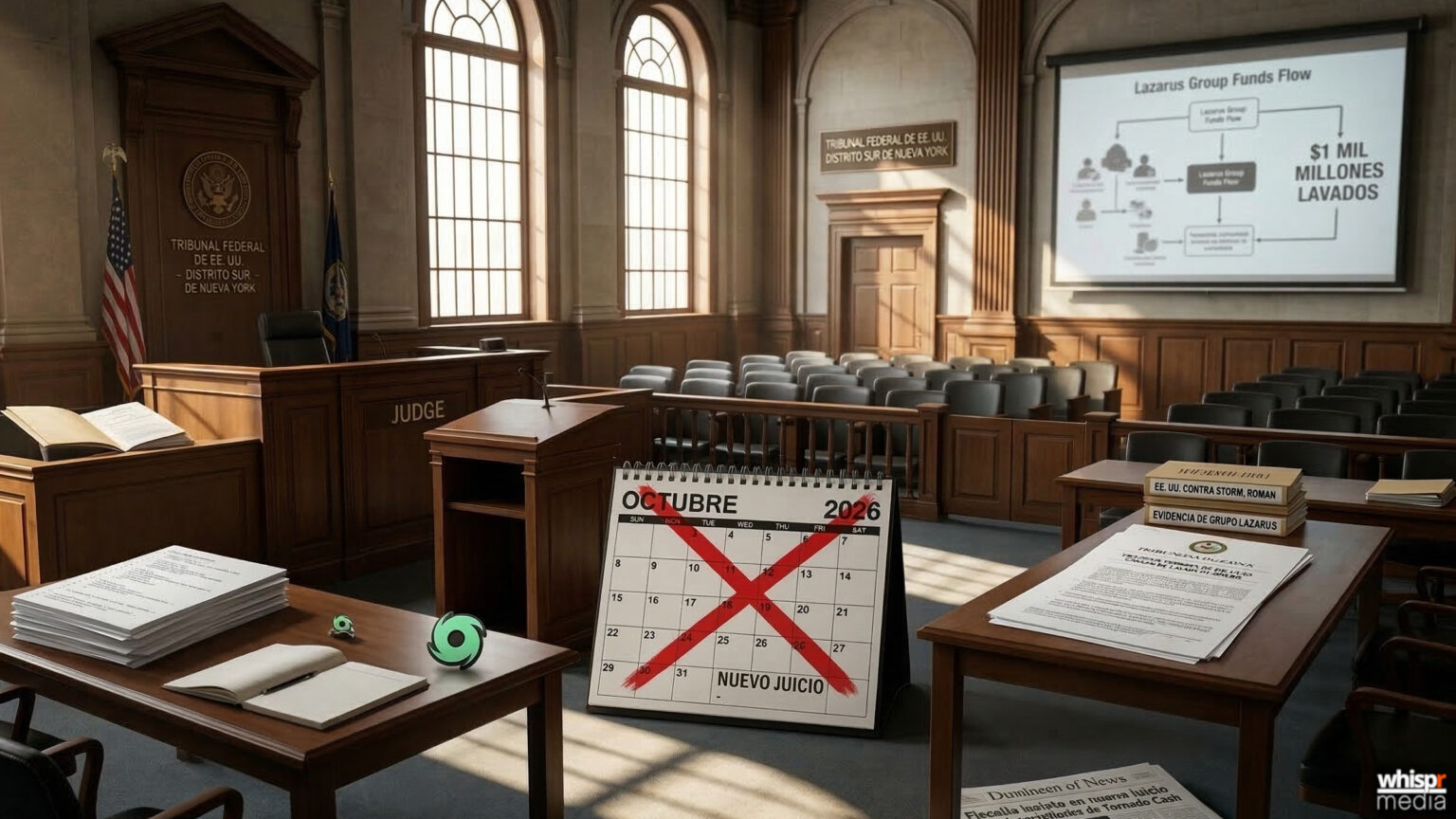 Roman Storm se enfrenta a un nuevo juicio · WHISPR