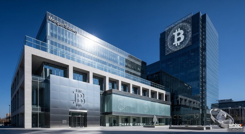 Morgan Stanley presenta su propio ETF de Bitcoin · WHISPR