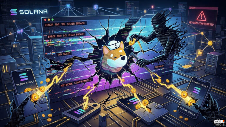 Hackeo a Bonk.fun: los atacantes drenaron fondos · WHISPR