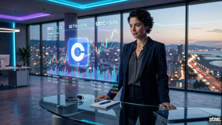 Coinbase: aprobación condicional de charter bancario · WHISPR