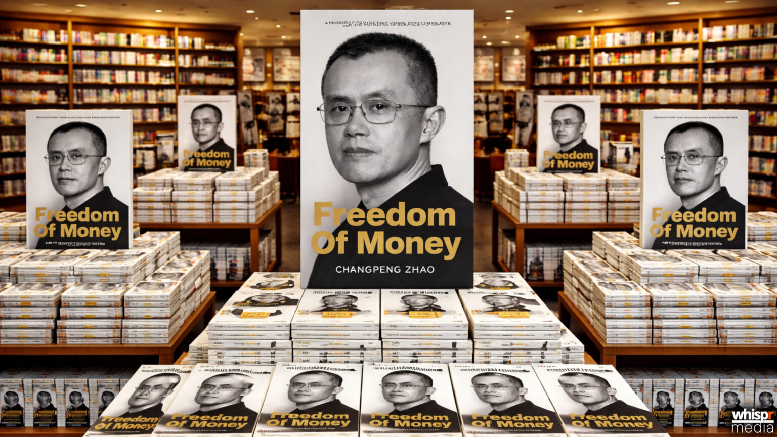 CZ: de magnate crypto a autor de memorias · WHISPR