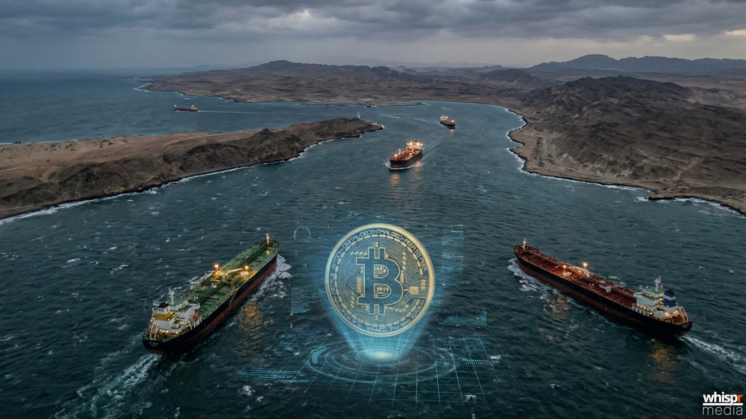 Irán exige criptomonedas para el Estrecho de Ormuz · WHISPR