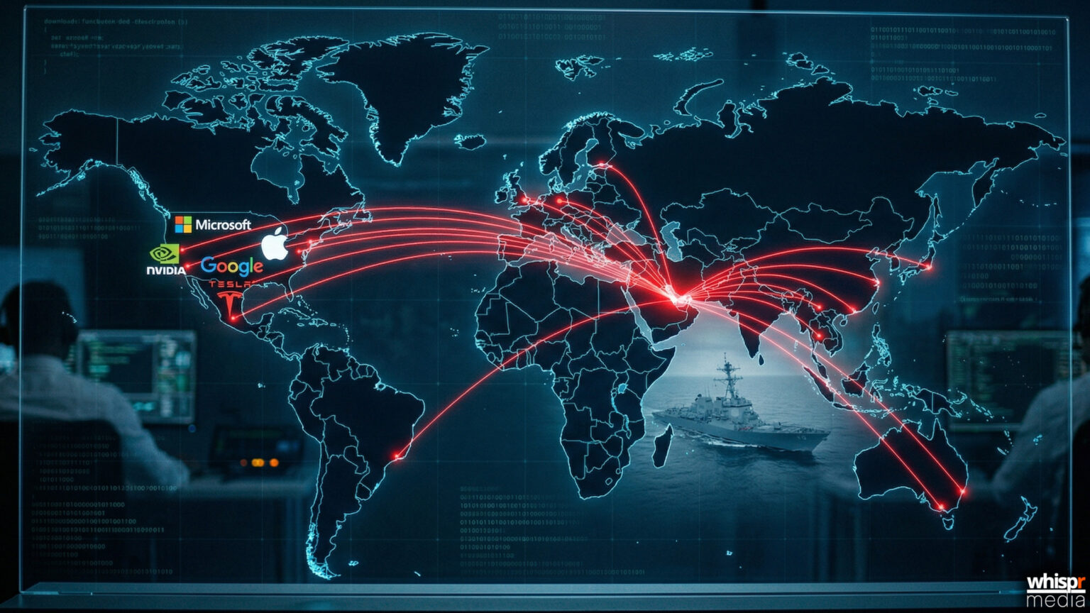 Irán: Google, Microsoft y Tesla en la mira · WHISPR