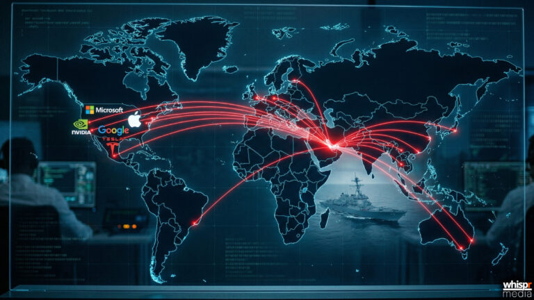 Irán: Google, Microsoft y Tesla en la mira · WHISPR